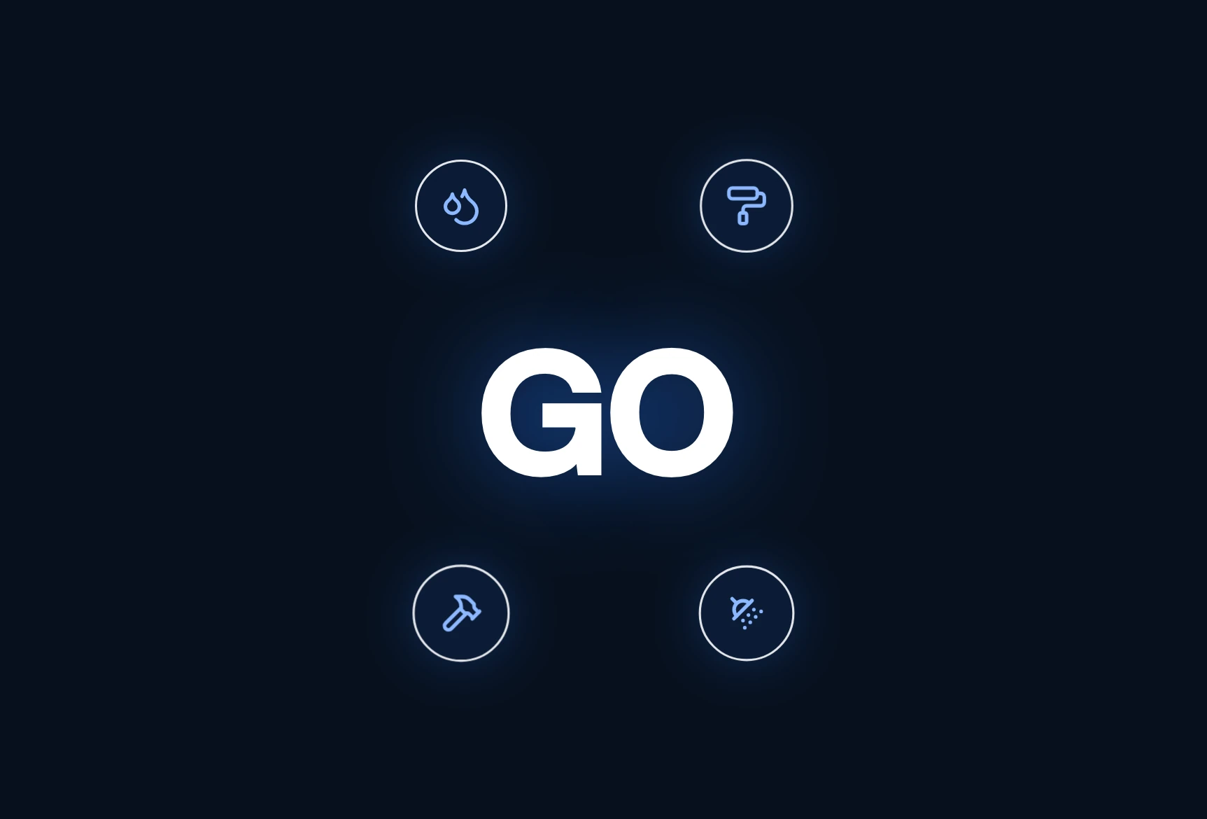 GO Plomería — Landing de oficio · deriva a WhatsApp